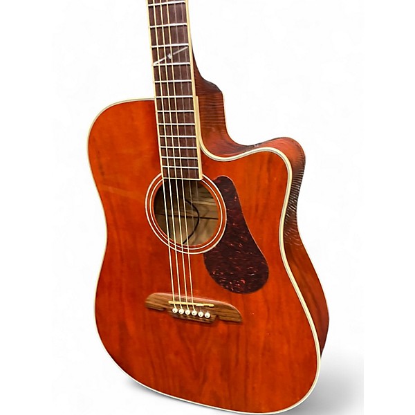 Used Alvarez AD60CK Mahogany Acoustic Electric Guitar