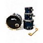 Used SPL 4 Piece Velocity Metallic Blue Drum Kit thumbnail