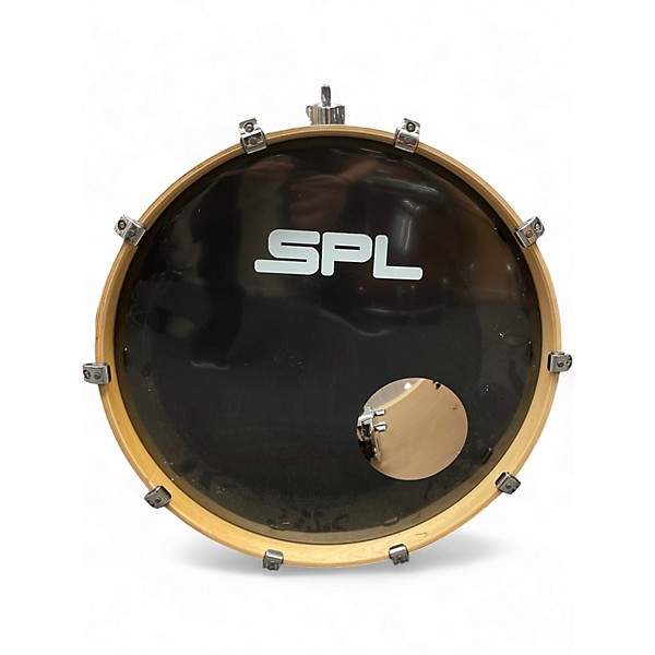 Used SPL 4 Piece Velocity Metallic Blue Drum Kit