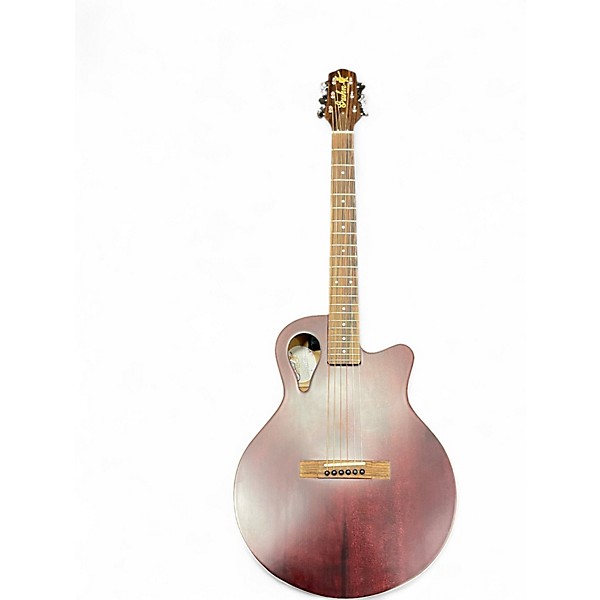 Used Gruhn versitar Natural Acoustic Electric Guitar