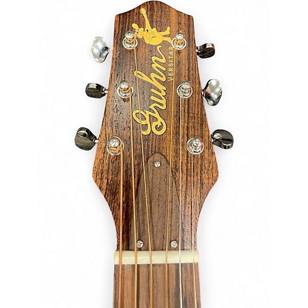 Used Gruhn versitar Natural Acoustic Electric Guitar