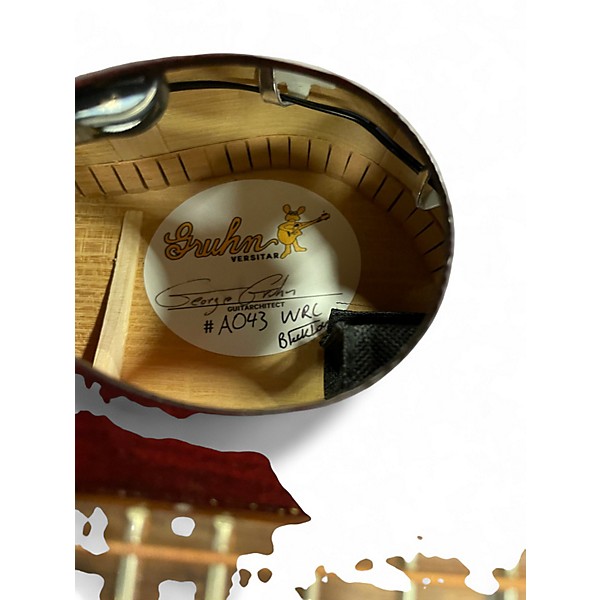 Used Gruhn versitar Natural Acoustic Electric Guitar