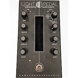 Used Game Changer Audio Light Pedal Optical Spring Reverb System Effect Pedal
