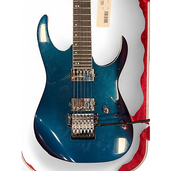 Used Ibanez RG5320C Prestige Series Deep Forest Green Metallic Solid Body Electric Guitar