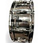 Used Gretsch Drums 14X5 Hammered Chrome Over Brass Chrome Drum