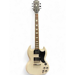 Used Epiphone INSPIRED BY GIBSON 1961 LES PAUL SG White Solid Body Electric Guitar