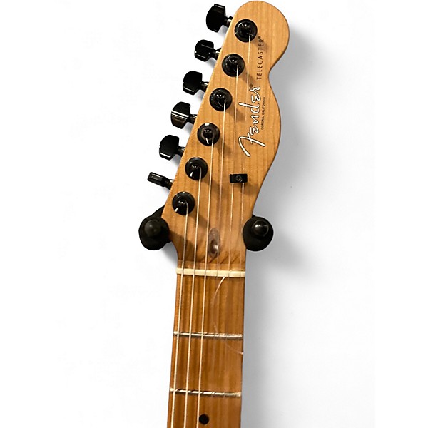 Used Fender Limited Edition American Professional II Telecaster HH Ash Solid Body Electric Guitar