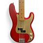 Used Fender Vintera 50s Precision Bass Fiesta Red Electric Bass Guitar