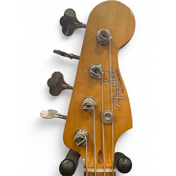 Used Fender Vintera 50s Precision Bass Fiesta Red Electric Bass Guitar
