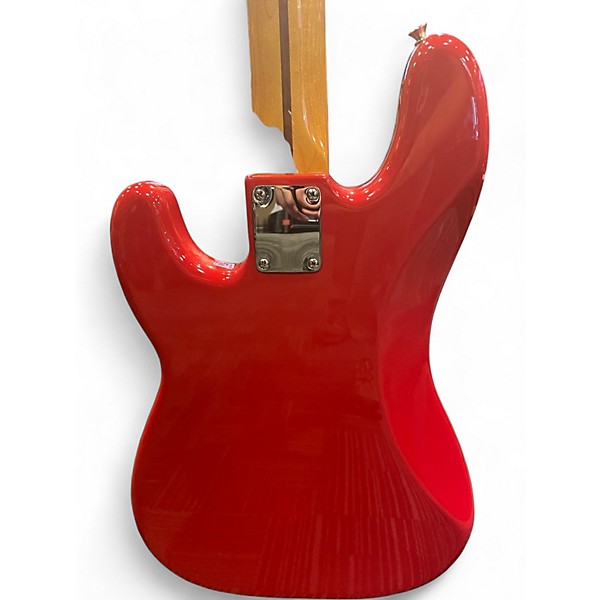Used Fender Vintera 50s Precision Bass Fiesta Red Electric Bass Guitar