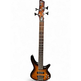 Used Ibanez SR405 5 String 2 Color Sunburst Electric Bass Guitar