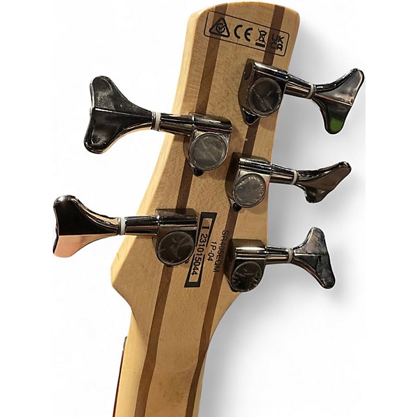 Used Ibanez SR405 5 String 2 Color Sunburst Electric Bass Guitar