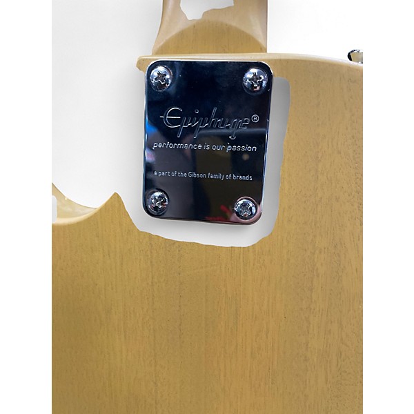 Used Epiphone Les Paul Special I TV Yellow Solid Body Electric Guitar