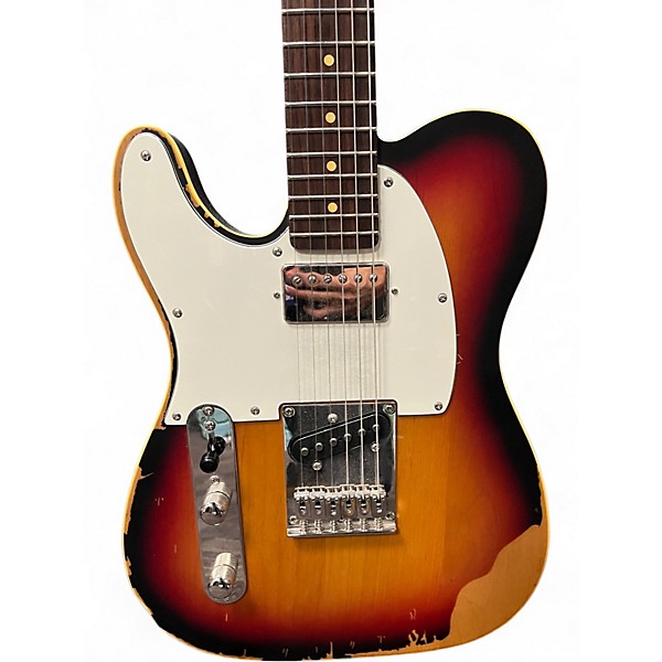 Used Ltd TE-202 Sunburst Solid Body Electric Guitar