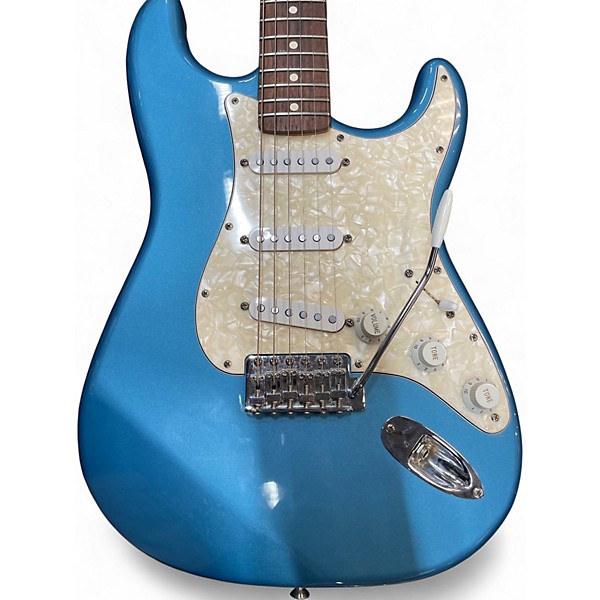 Used Fender Powerhouse Stratocaster Lake Placid Blue Solid Body Electric Guitar