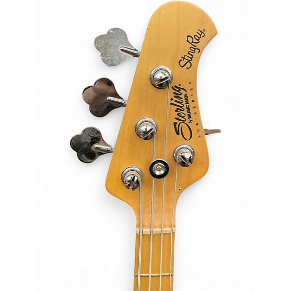 Used Steling ERNIEBALL STINGRAY 4 Seafoam Green Electric Bass Guitar