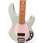 Used Steling ERNIEBALL STINGRAY 4 Seafoam Green Electric Bass Guitar