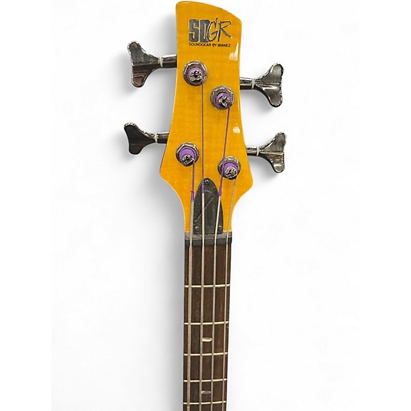 Used Ibanez SR700 Amber Electric Bass Guitar