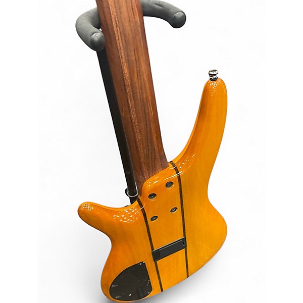 Used Ibanez SR700 Amber Electric Bass Guitar