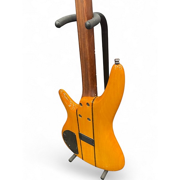 Used Ibanez SR700 Amber Electric Bass Guitar