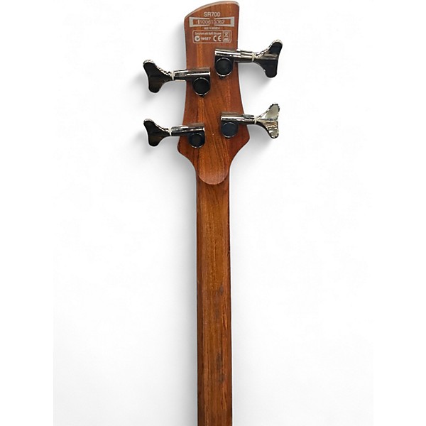 Used Ibanez SR700 Amber Electric Bass Guitar