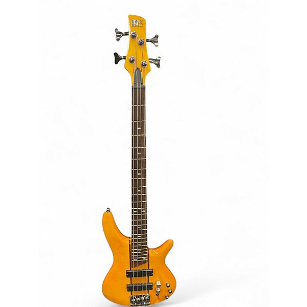 Used Ibanez SR700 Amber Electric Bass Guitar