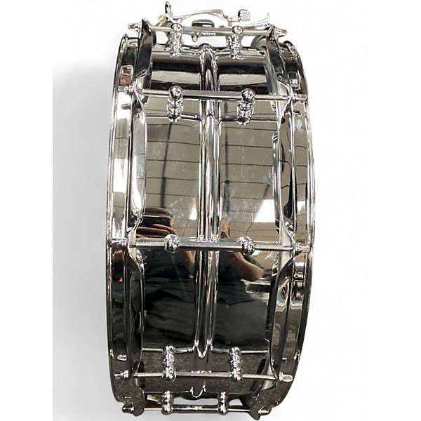 Used Ludwig 14X5.5 Supralite Snare CHROME Drum