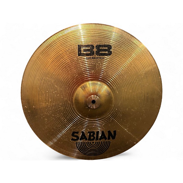 Used SABIAN 18in B8 Crash Ride Cymbal