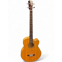 Used Teton STB130FMCENT Natural Acoustic Bass Guitar