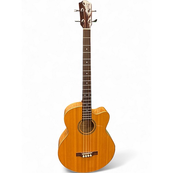 Used Teton STB130FMCENT Natural Acoustic Bass Guitar