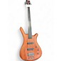 Used Warwick Corvette 4 String FRETLESS Electric Bass Guitar thumbnail