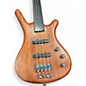 Used Warwick Corvette 4 String FRETLESS Electric Bass Guitar