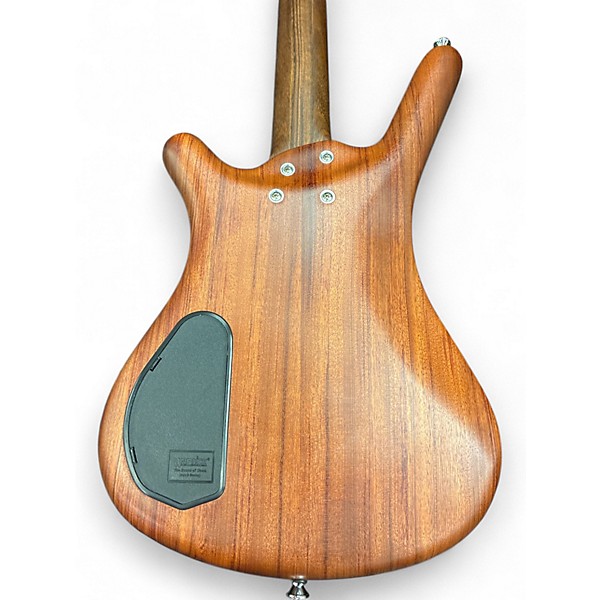 Used Warwick Corvette 4 String FRETLESS Electric Bass Guitar