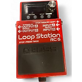 Used BOSS Rc5 loop station Pedal