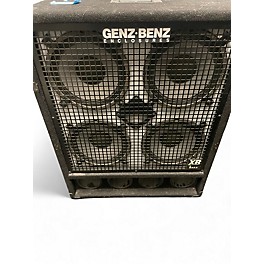 Used Genz Benz GB410T 4Ohm 4x10 Bass Cabinet
