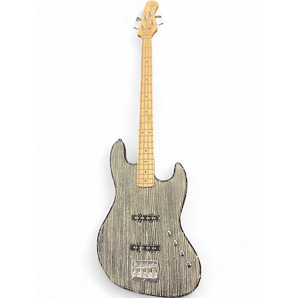 Used Michael Kelly ELEMENTAL 4 BASS Black and Silver Electric Bass Guitar