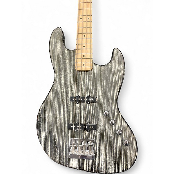 Used Michael Kelly ELEMENTAL 4 BASS Black and Silver Electric Bass Guitar