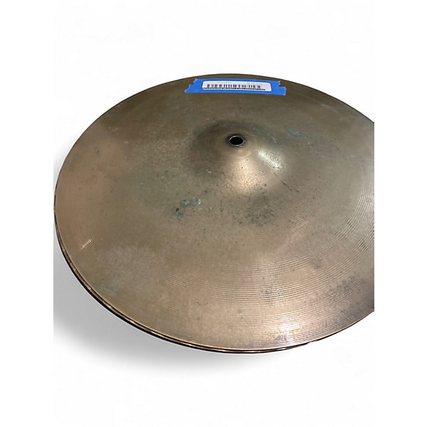 Used Zildjian 14in A Custom Mastersound Hi Hat Pair Cymbal