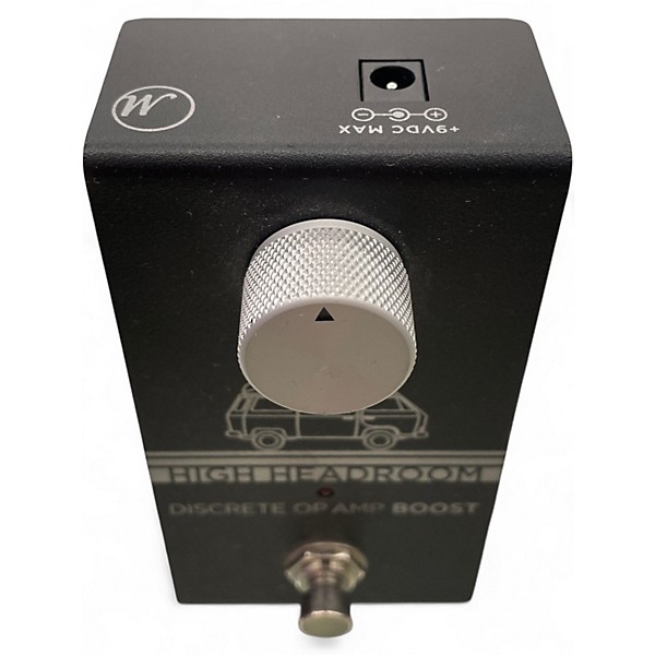 Used Milkman Sound Pop Top High Headroom Discrete Op-Amp Boost Effect Pedal