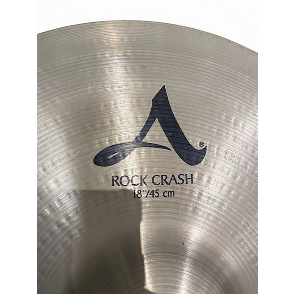Used Zildjian 18in A Series Rock Crash Cymbal