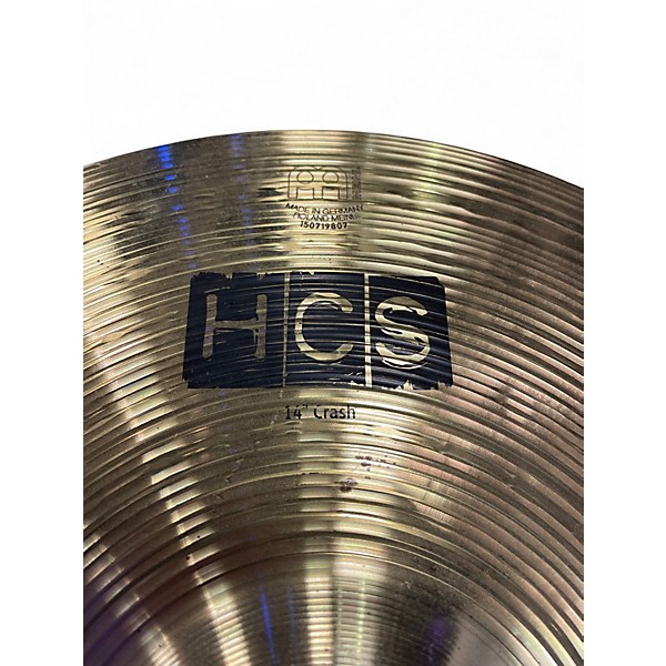 Used MEINL 14in HCS Crash Cymbal