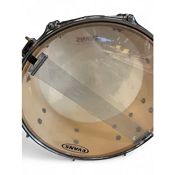 Used TAMA 14X6 Rockstar Series Snare ORANGE PEEL STAIN Drum