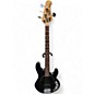 Used Sterling by Music Man STING RAY SUB SERIES Ebony Electric Bass Guitar thumbnail