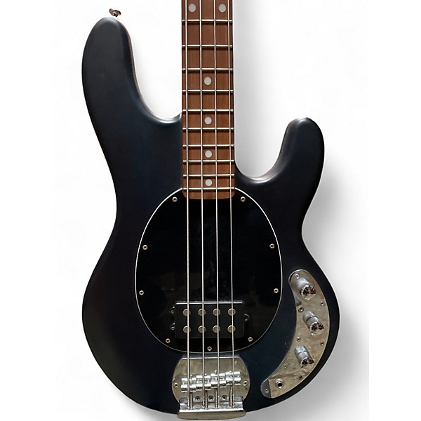 Used Sterling by Music Man STING RAY SUB SERIES Ebony Electric Bass Guitar