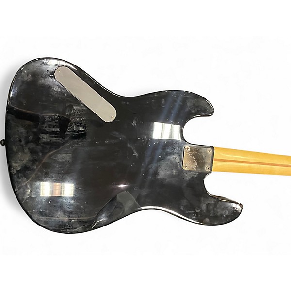 Used Fender Aerodyne Jazz Bass Black Electric Bass Guitar