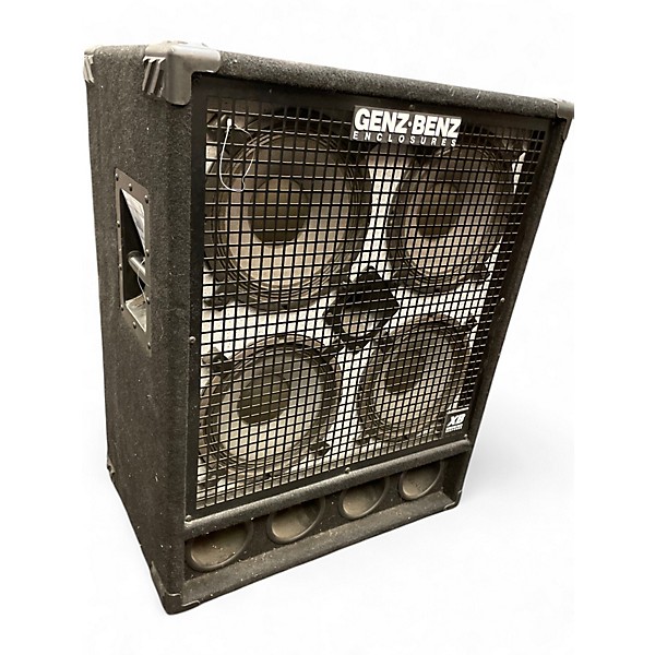 Used Genz Benz GB410T 4Ohm 4x10 Bass Cabinet
