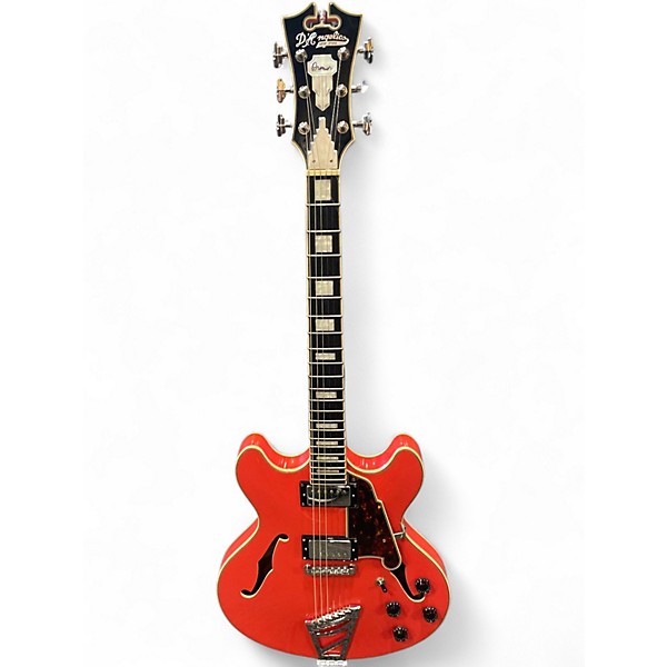 Used D'Angelico DAPDCFRCTCB Candy Tangerine Hollow Body Electric Guitar