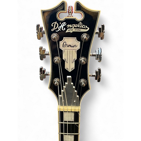 Used D'Angelico DAPDCFRCTCB Candy Tangerine Hollow Body Electric Guitar