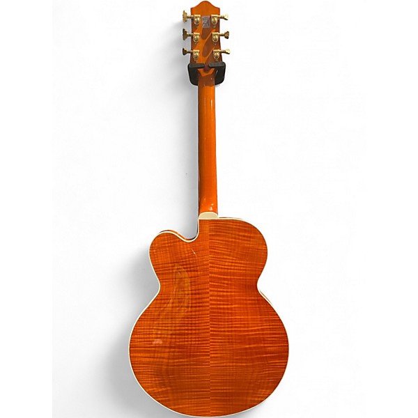 Used 2006 Epiphone Elitist Country Deluxe Sunrise Orange Hollow Body Electric Guitar