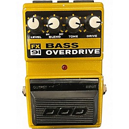 Used DOD FX91 Bass Overdrive Effect Pedal